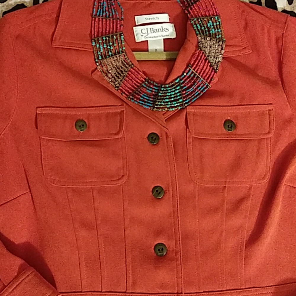 C.J. Banks by Christopher & Banks Stretch blazer